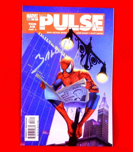 SPIDER-MAN: THE PULSE #3 SIGNED BY ARTIST MARK BAGLEY