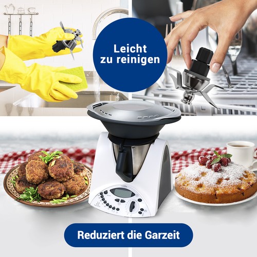 Ersatzmesser passend wie Vorwerk Mixmesser für Thermomix TM31 Küchenmaschine - Bild 6 von 7