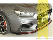 Rieger Frontspoiler Spoilerlippe Spoiler für Hyundai i30 N schwarz glänzend