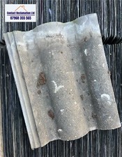 RECLAIMED Redland Regent Concrete Roof Tile - Slate Grey (MC-1600)