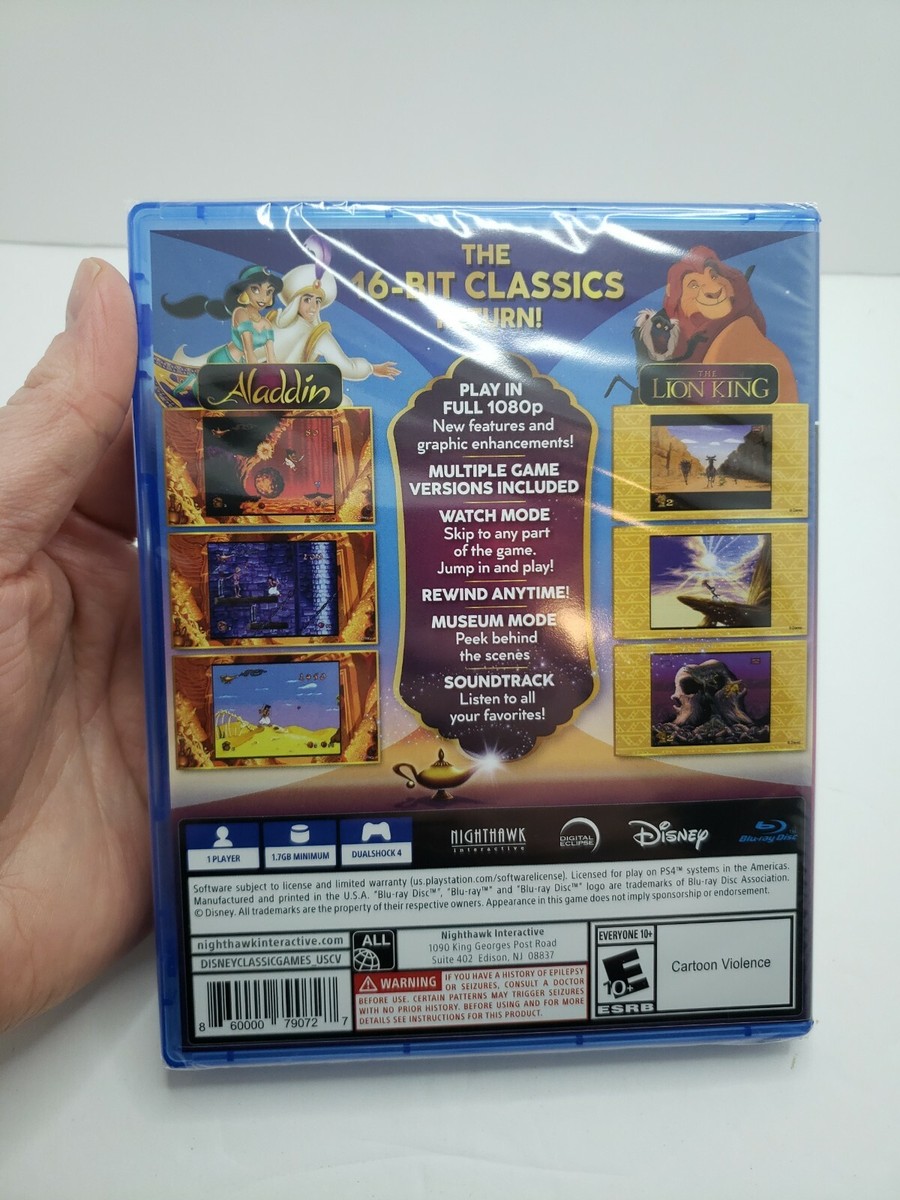 Disney Classic Games Aladdin and The Lion King PS4 (Sony