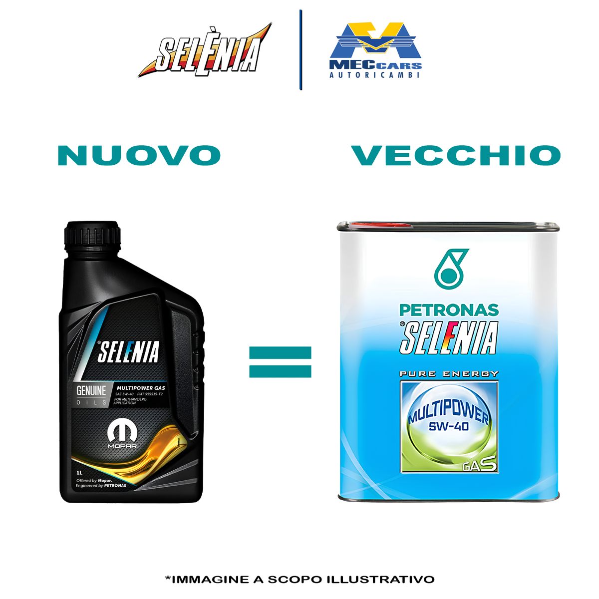 SELENIA MULTIPOWER, GAS 70552EF8EU OLIO MOTORE 5W-40, 1L - Foto 8
