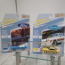 Mustang & Monza Johnny Lightning Classic Gold 1:64 2021 Release 1b Lot Of 2 