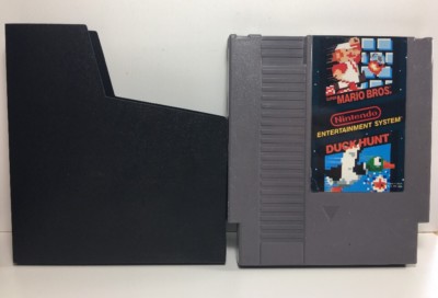 Super Mario Bros. & Duck Hunt -- NES Nintendo Game w/ Sleeve GUARANTEED! TESTED 