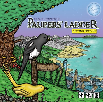 Paupers' Ladder Brettspiel (2. Auflage, neu)