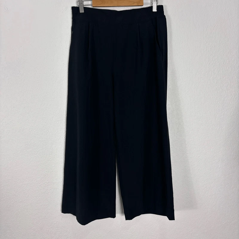 athleta brooklyn wide leg cropped pants
