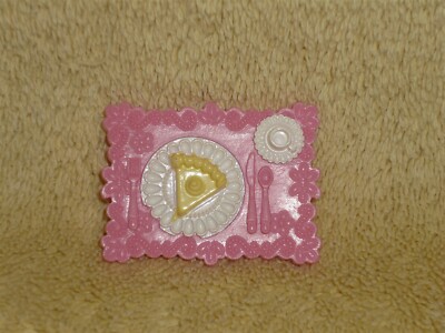 Fisher Price Loving Family Dollhouse Pink Cake Tray