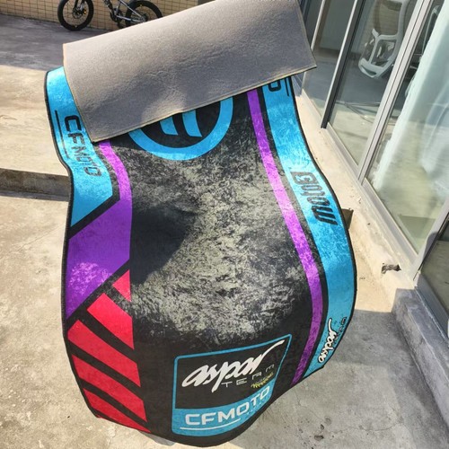 87'' x 31'' Anti-slip Motorcycle Garage Pit Mat Carpet Floor Mat For CF-Moto - Picture 6 of 9