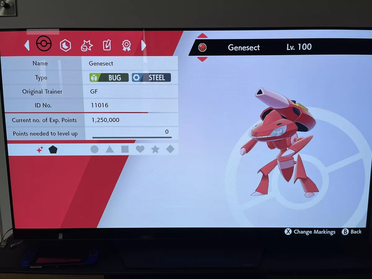 Shiny genesect trade
