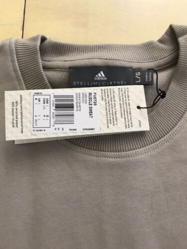 NWT ADIDAS BY STELLA MCCARTNEY Taupe Sleeveless Muscle Sweatshirt M - Picture 8 of 10