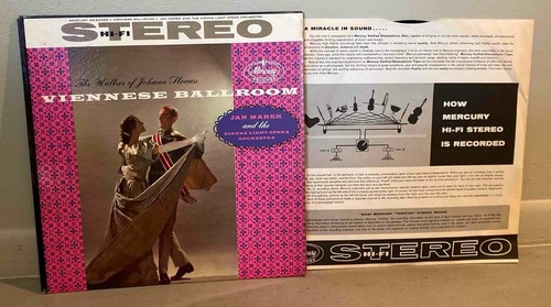 VIENNESE BALLROOM JAN MAREK ORIG MERCURY STEREO SR 60058 LP NEAR MINT - Picture 5 of 5