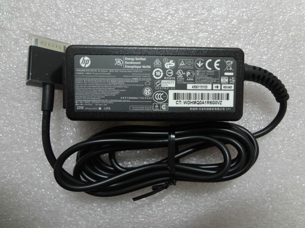 20W 15V 1.33A 714656-001 714148-001 AC Power Adapter for HP ENVY