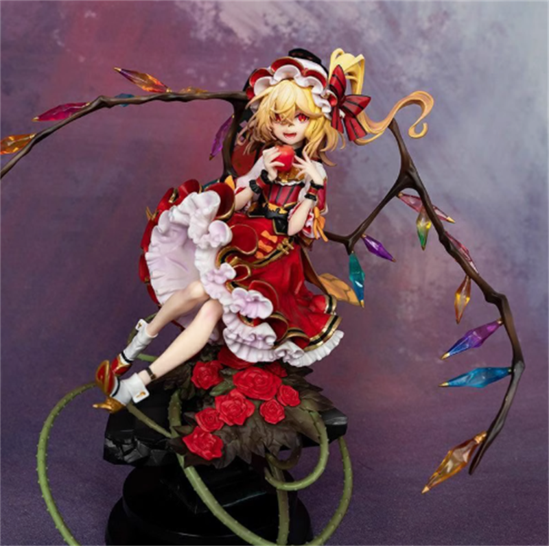 Touhou Project Flandre Scarlet Figure GK Statue Anime Model Toys