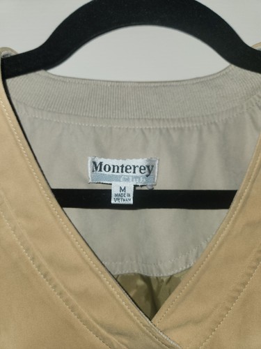 Vintage Monterey Club Golf Men's Windbreaker V Neck Canyon Oaks Country Club M - Picture 5 of 9