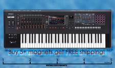ROLAND FANTOM EX 6 7 8 FA 76 06 08 S61 S88 X6 X7 X8 G6 G7 G8 SYNTH fridge magnet
