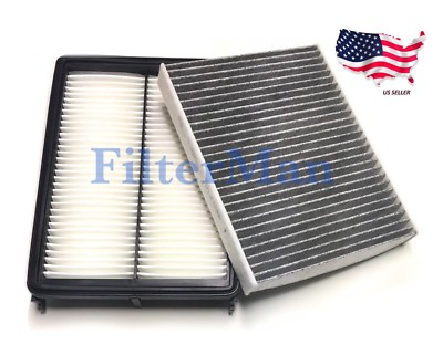 Engine & Carbonized Cabin Filter For Kia Sorento 16-20  28113-A9100 97134-C6900 
