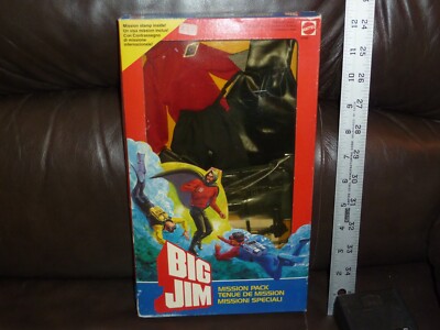 BIG JIM MISSION PACK ASSIGNMENT ESPIONAGE CONDOR FORCE  # 9398 1984