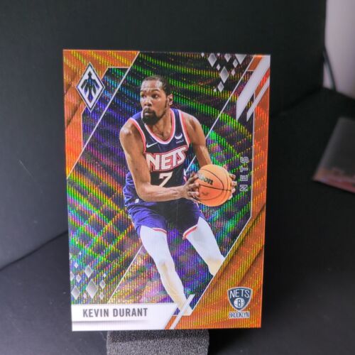 Kevin Durant 2021 Chronicles Phoenix Orange wave 19/75 - Picture 1 of 4