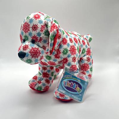   New Webkinz Snowflake Puppy HM691 - Unused Tag, Pet & Smoke-Free  