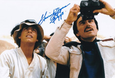 GARRICK HAGON signed Autogramm 20x30cm STAR WARS in Person autograph COA