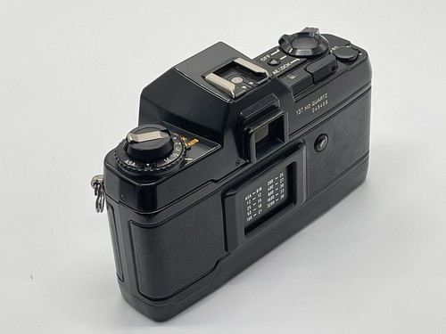 [Exc+5] Contax 137 MD Quartz analoge Spiegelreflexkamera 35 mm schwarzes Gehäuse aus Japan - Bild 6 von 11
