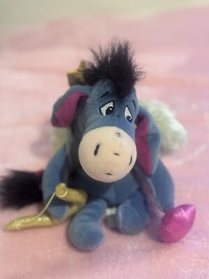Disney Eeyore Dreams mit Flügeln Plüsch-Beanie 8 Zoll Amor - 2000 Vintage - Winnie  