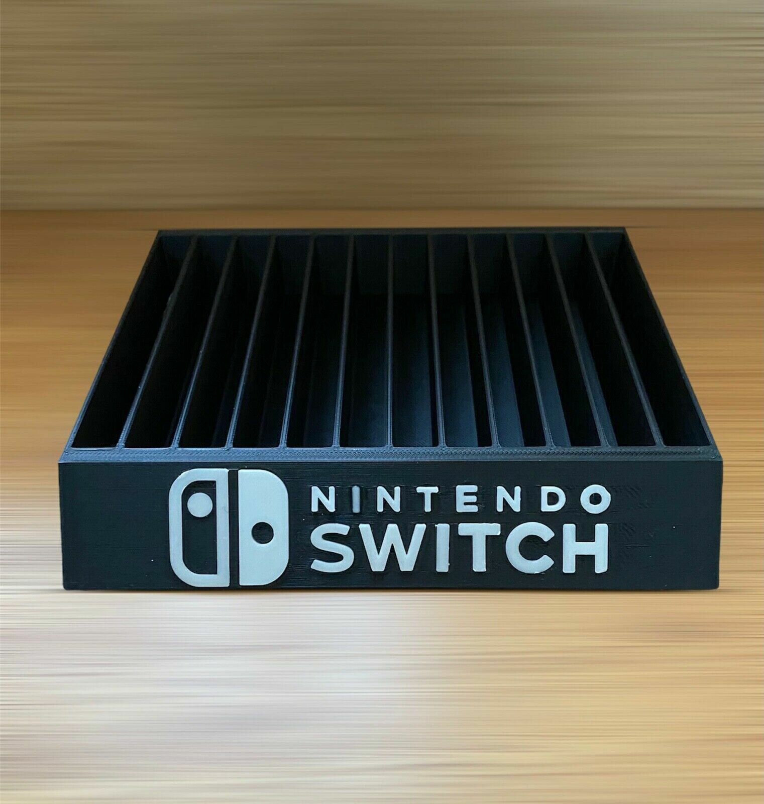 Nintendo Switch Game Case Holder Stand Holds 12 Game Cases | eBay