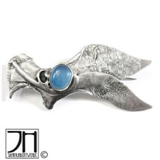 Modernist Designer Silber Brosche KAR 925 silver brooch Karl A Rasmussen