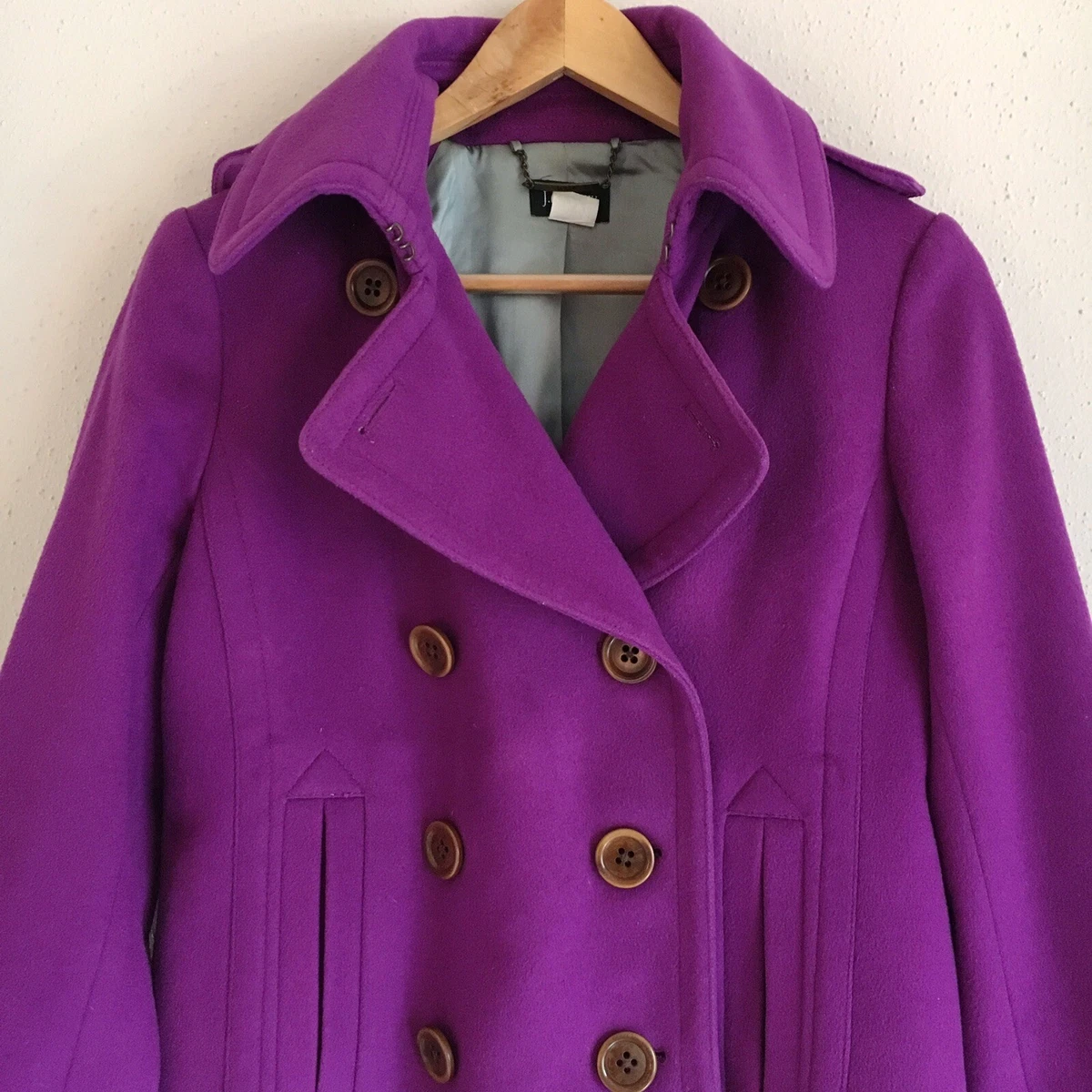 Lilac peacoat shop