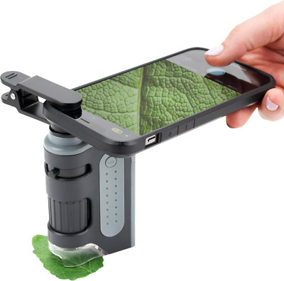 Carson Microbrite Portable Handheld Digital Pocket Microscope for Kids or Adults