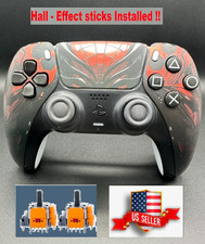 Custom SPIDERMAN Double MASK PS5 DualSense Wireless Controller + HALL-EFFECT