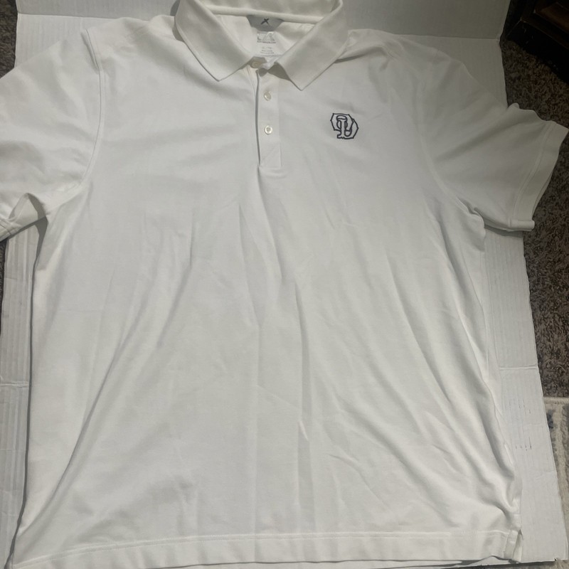 Cutter & Buck Men's Polo Shirt Short Sleeve White Size XL