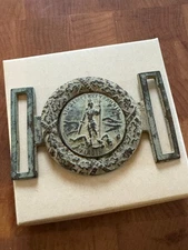 Civil War Confederate States Virginia Sword Belt Plate