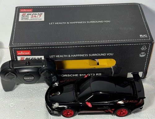 Rastar RC Toy Car Porsche GT3 911 GT3 2WD Black/Red NOB READ - Picture 4 of 23
