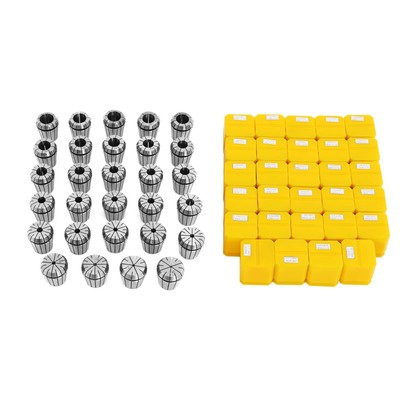 29x ER40 Precision Spring Collet Set Milling Lathe CNC Chuck Bit Holder Tool