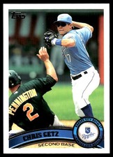 Chris Getz 2011 Topps #654 Royals MLB READ FREE SHIPPING AutographDen
