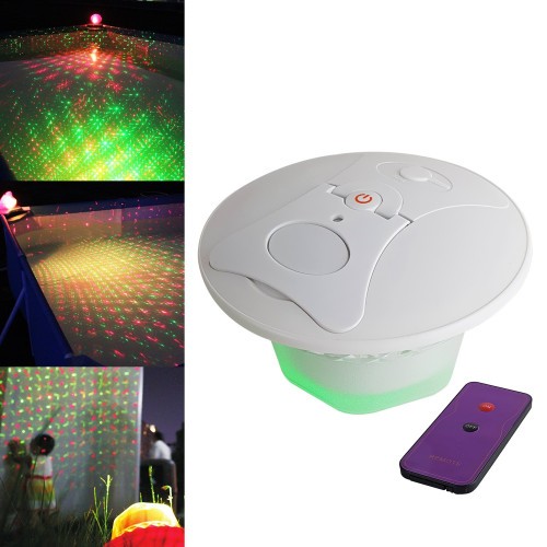 Projecteur laser de piscine MOOVYLASER RVB étanche pour éclairage extérieur multicolore