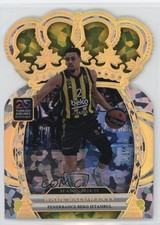 2024 Panini Crown Royale EuroLeague Crystal Gold 10/10 Wade Baldwin IV #21 14mf