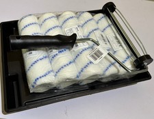 9" Epoxy Garage Floor Paint Roller Kit Nylon Solvent Resistant 5 Sleeve 7pc Set