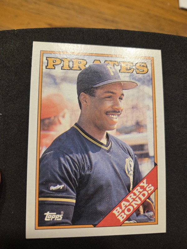 1988 Topps Barry Bonds #450 Baseball Card Pittsburgh Pirates MLB