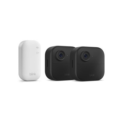 Blink Kamera (Outdoor 4) neuestes Modell Wireless HD Smart Security 2-Kamera System