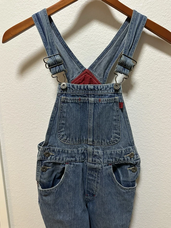 Ограниченный слишком винтажный джинсовый комбинезон для девочек, размер 10 - Изображение 3 из 4