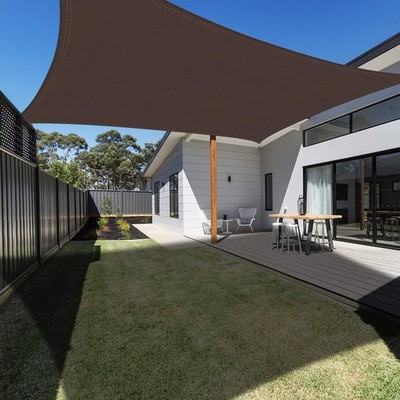 Ankuka Waterproof Sun Shade Sail Canopy UV Block for Patio Backyard
