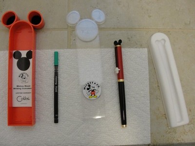 Disney Vintage Mickey and Co Mouse Ballpoint Pen in Case New with Ink Refill  