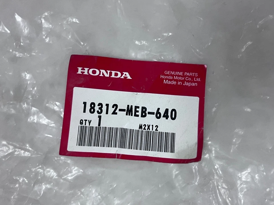 HONDA CRF450R 2002-2003 CRF250R 2002 TAPA FINAL # 18312-MEB-640 NUEVO OEM (330)IR Foto 4 de 4