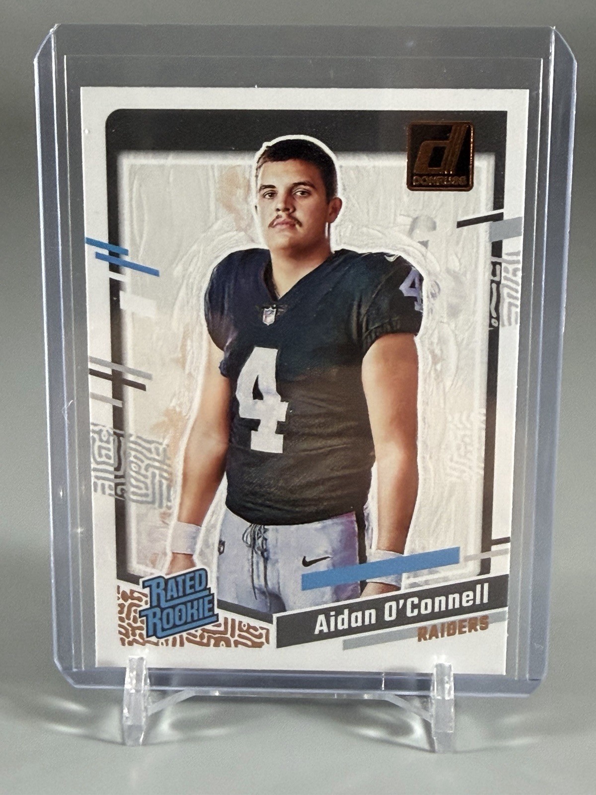 2023 Panini Donruss - Rated Rookie Portrait Aidan O'Connell #35 (RC)