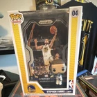 Funko Pop! Trading Cards NBA Stephen Curry Warriors #04 Vinyl Figure + Card