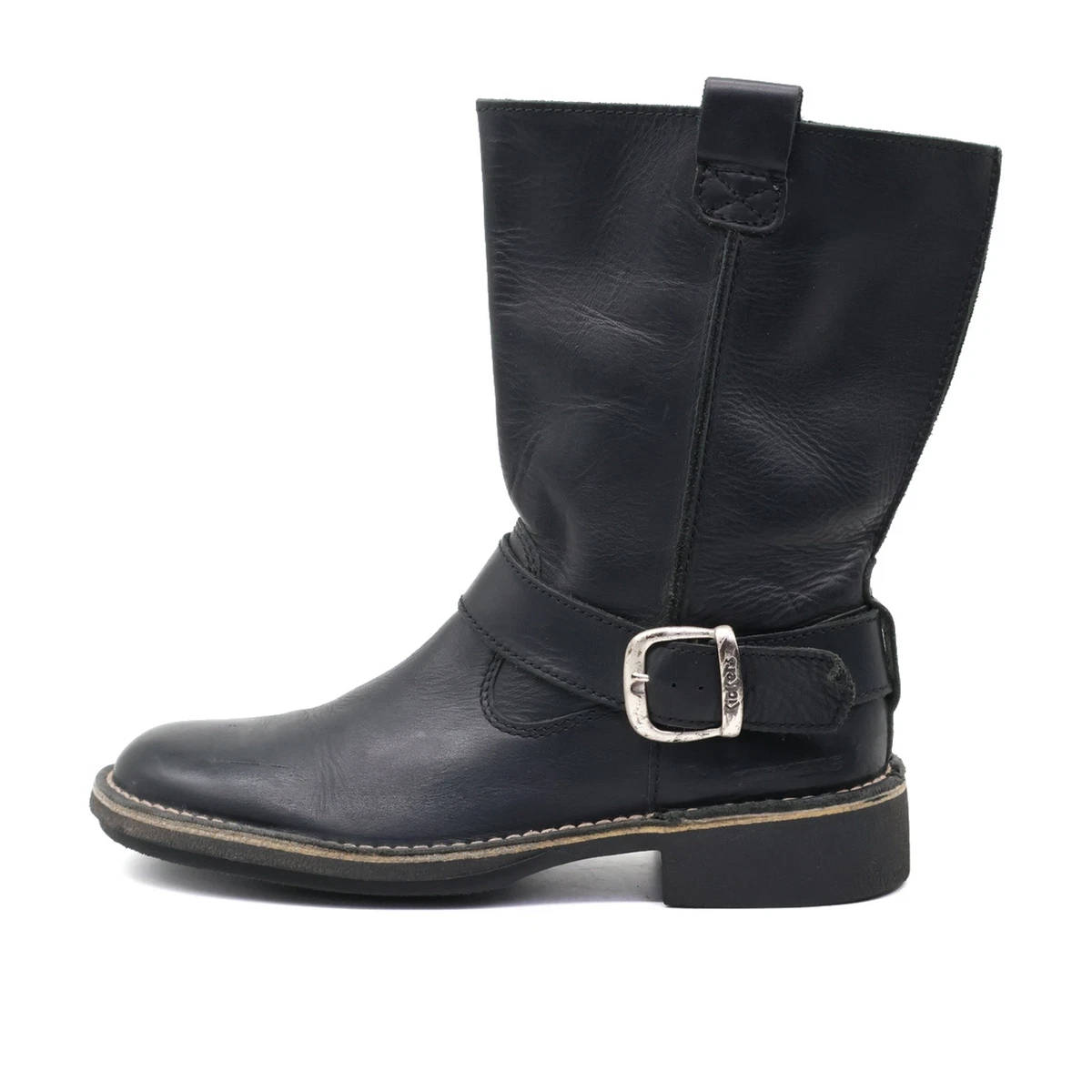 Damen Stiefel Leder Kniehoch : Damen Stiefeletten M Produktbild-Vorschau 9