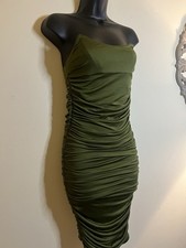 NWT WFashion Nova Women’s party Dress wedding, Fitted Open Back Size: XS