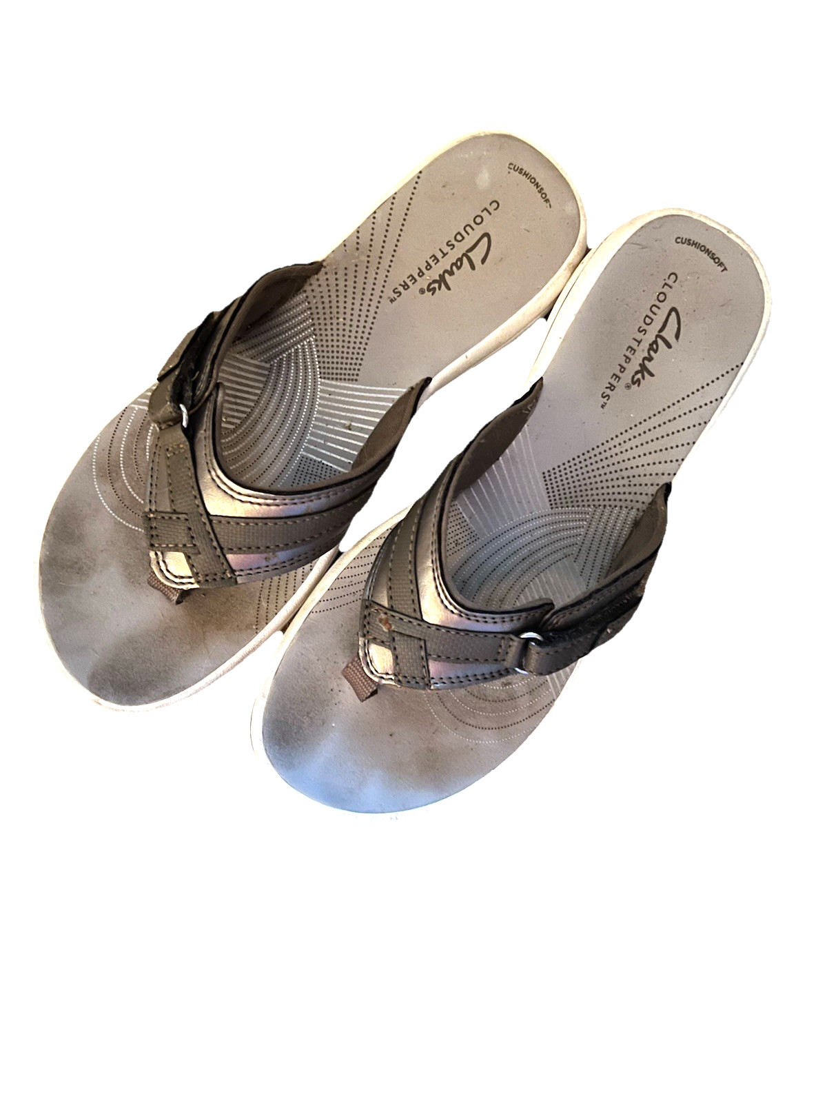 clarks cloud steppers sandals sz 7 womens
